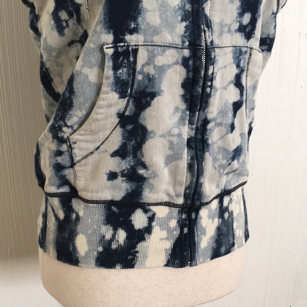 NEW True Religion Tie Dye hooded vest XS - Picture 2 of 11